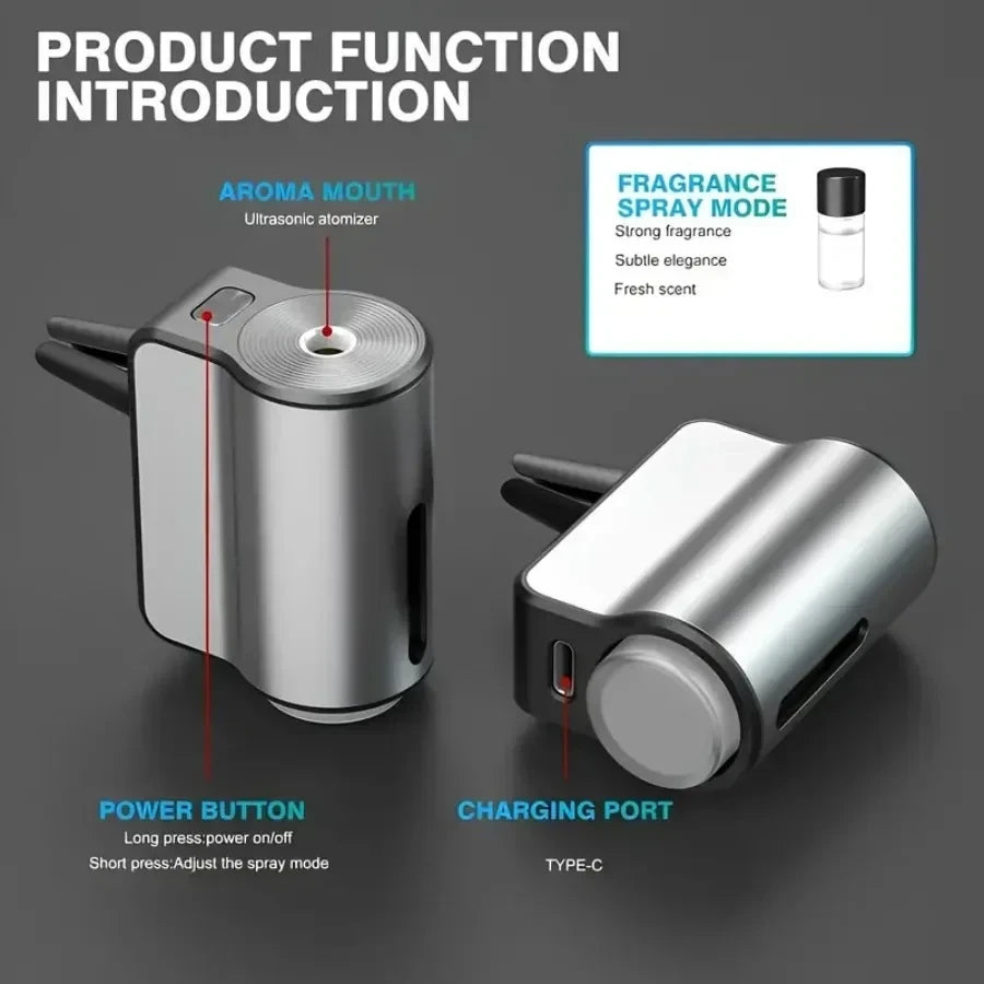 Adjustable Car Aroma Diffuser